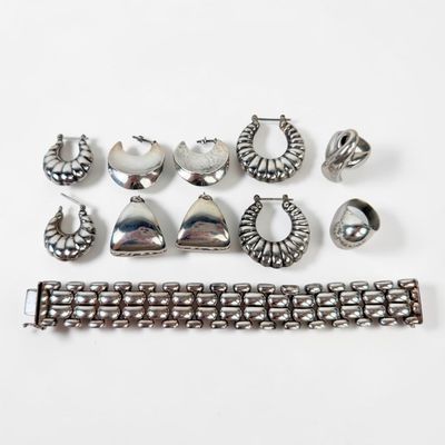 Group of Sterling Jewelry