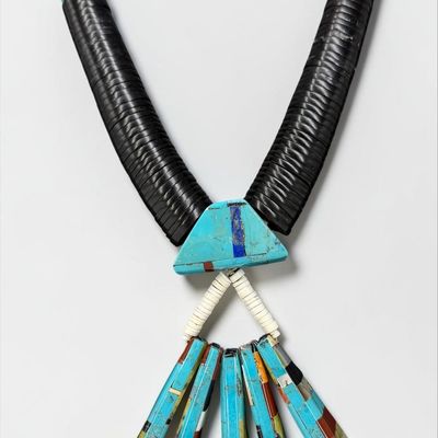 Southwestern-Style Turquoise Native American Necklace