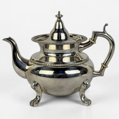 Chinese .950 Silver Teapot