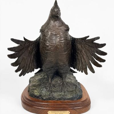 Rick Taylor "Woodland Drummer" Bronze Figure