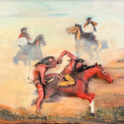 Jimmy Lovejoy Three-Dimensional Bas-Relief Original Work