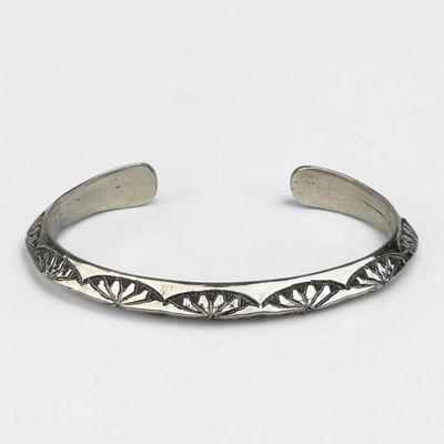 Roger Skeet Navajo Sterling Cuff