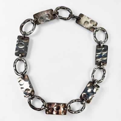 Sergio .980 Silver Necklace