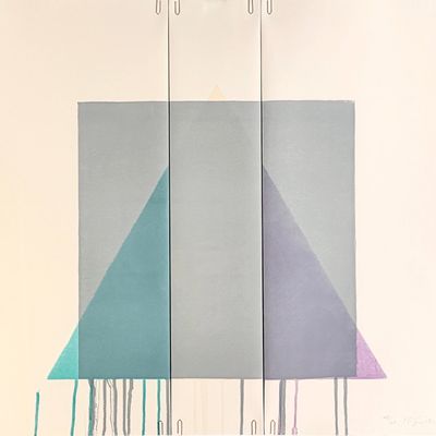 Richard Smith "Two of a Kind Three of a Kind" Lithograph