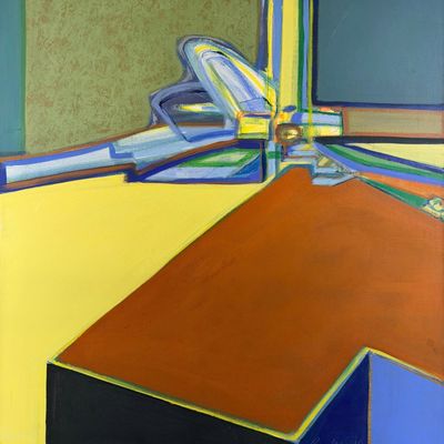 Jimmy C Lueders "Untitled" Oil on Canvas