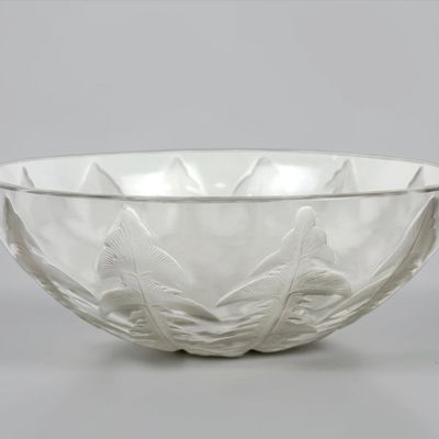 Lalique "Dandelion" Glass Bowl