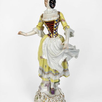 Meissen "Columbina" Porcelain Figure