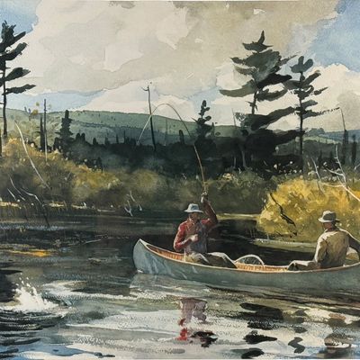 Chet Reneson "Sly Brook Natives" Print
