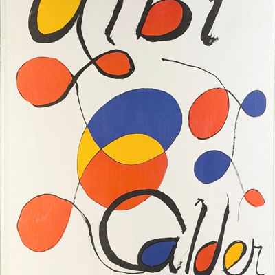 Alexander Calder "Albi" Lithographic Poster