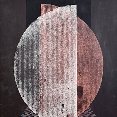 Ronaldo Paluzzi "Espera Partido (Broken Ball)" Screenprint