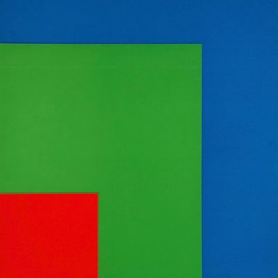 Ellsworth Kelly 1974 Walker Exhibition Poster