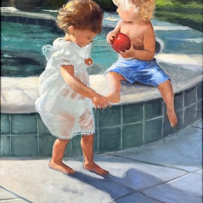 Don Kettleborough 'Summer Day' Oil on Canvas