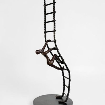 Tolla Inbar "Ambition" Bronze Sculpture