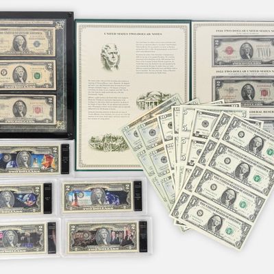 Sale Photo Thumbnail #205: Group of US Currency