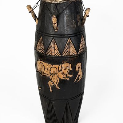 Sale Photo Thumbnail #136: Handcrafted African Drum