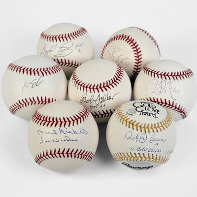 (7) Signed Major League Baseballs (C)