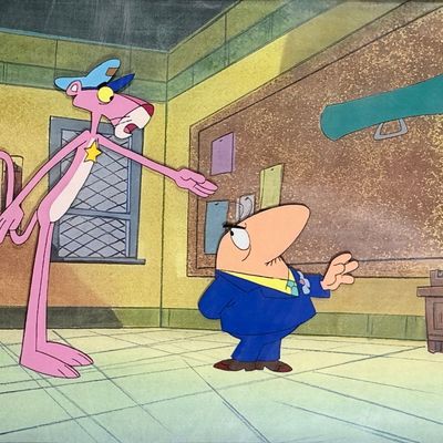 Vintage Pink Panther Cel & Drawings