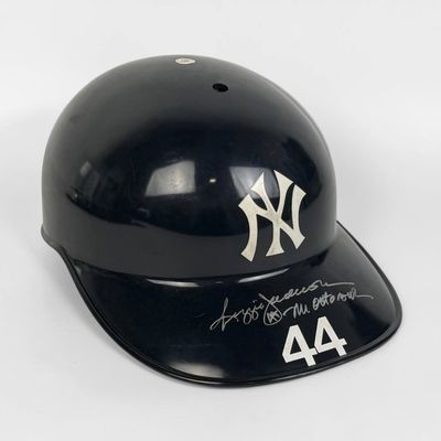 Signed Reggie Jackson New York Yankees Batting Helmet