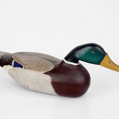 Sale Photo Thumbnail #135: J. E. Hendrickson Malard Duck Decoy