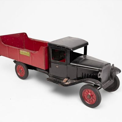 Sale Photo Thumbnail #146: Vintage Buddy "L" Dump Truck Toy