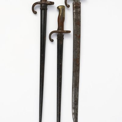 Sale Photo Thumbnail #176: (3) 19th Century French Bayonets