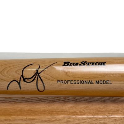 Signed Mike Trout Rawlings Adirondack Big stick Baseball Bat