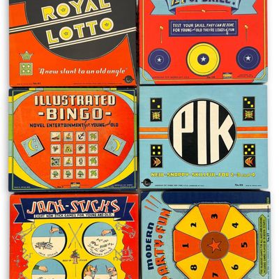 Sale Photo Thumbnail #163: (6) Vintage Arthur Dritz Designed Games