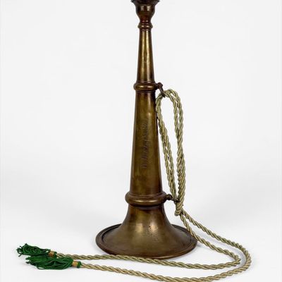 Sale Photo Thumbnail #120: Antique Brass Firemans Trumpet