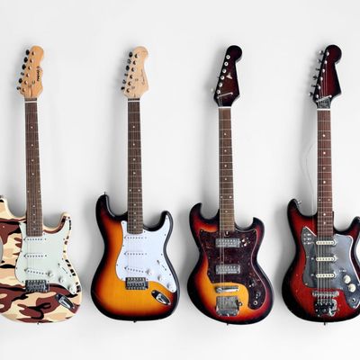 (4) Various Stratocaster Electric Guitars (As-Is)