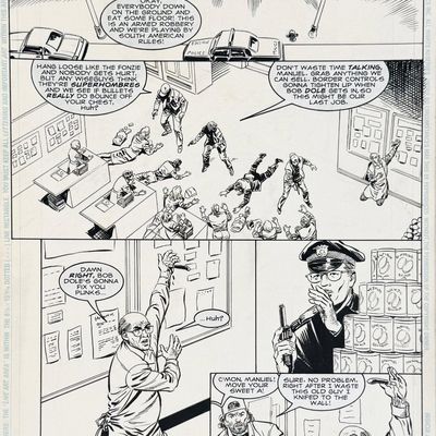 Curt Swan Original Art "Swamp Thing" Issue 165 Page 9