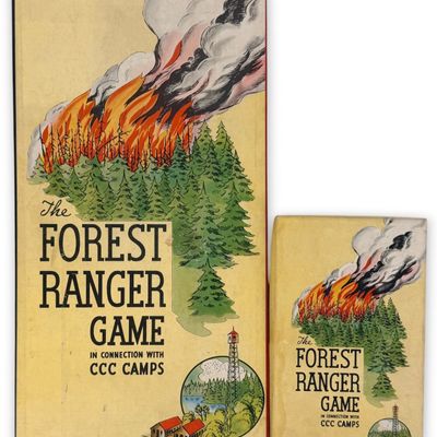 Sale Photo Thumbnail #166: Vintage "The Forest Ranger Game" Board Game