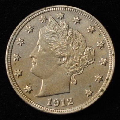 Sale Photo Thumbnail #149: 1912-D 'V' NICKEL CH BU SHARP