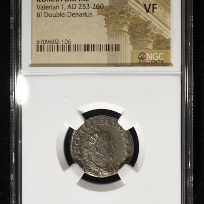 AD 253-260 ROMAN EMPIRE VALERIAN I NGC VF