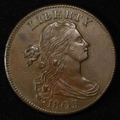 1803 LARGE CENT AU/BU