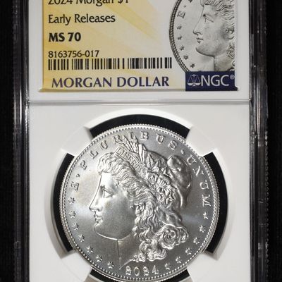 2024 MORGAN DOLLAR NGC MS70 EARLY RELEASES