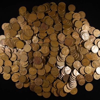 Sale Photo Thumbnail #116: (500) WHEAT CENTS: MIXED DATES