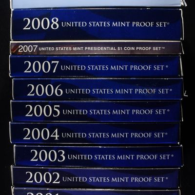 Sale Photo Thumbnail #269: 2000-2009 PROOF SETS