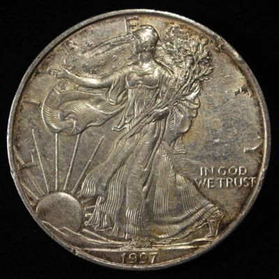 Sale Photo Thumbnail #101: 1997 AMERICAN SILVER EAGLE