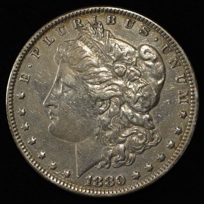 Sale Photo Thumbnail #176: 1880-O MICRO O MORGAN DOLLAR AU