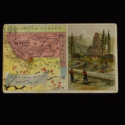 Sale Photo Thumbnail #311: (3) VINTAGE ADVERTISEMENT CARDS