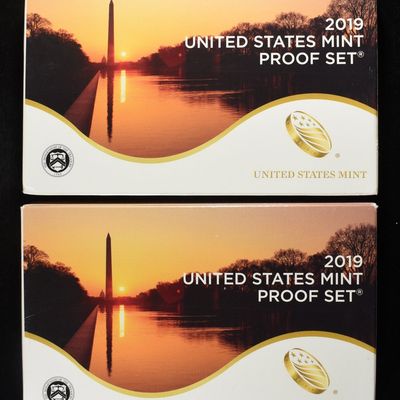 Sale Photo Thumbnail #293: (2) 2019 US PROOF SETS