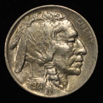 Sale Photo Thumbnail #355: 1921 BUFFALO NICKEL AU