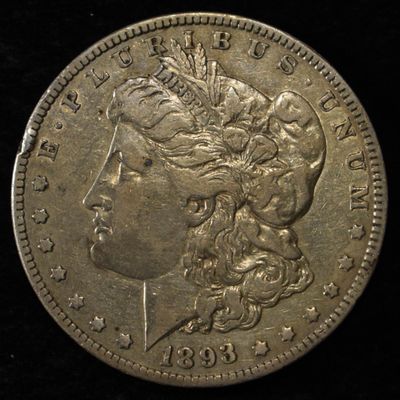 Sale Photo Thumbnail #197: 1893-O MORGAN DOLLAR VF/XF
