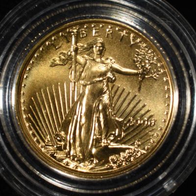 Sale Photo Thumbnail #434: 2006-W 1/10 OZ GOLD LIBERTY