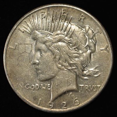 1926-S PEACE DOLLAR *DAMAGED
