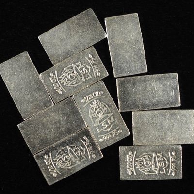 Sale Photo Thumbnail #396: (10) 1/10 OZ 0.999 SILVER BARS