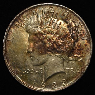 Sale Photo Thumbnail #385: 1923 PEACE DOLLAR