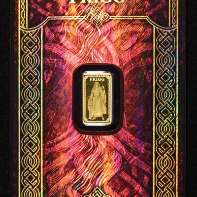 Sale Photo Thumbnail #431: FRIGG 1/100TH OZ 0 999.9 GOLD BAR