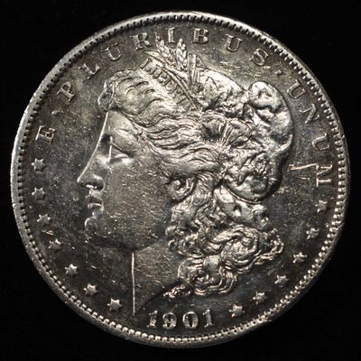 Sale Photo Thumbnail #203: 1901-S MORGAN DOLLAR CH AU/UNC