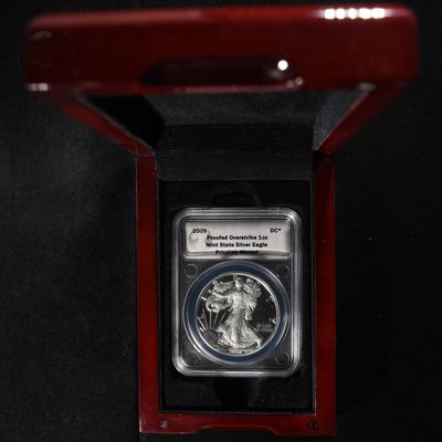 Sale Photo Thumbnail #338: 2009 DC* ASE PROOFED OVERSTRIKE PRIVATELY MINTED